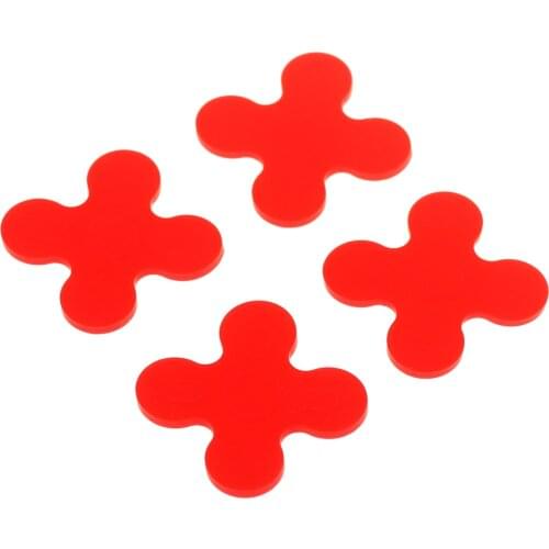 4pcs FPV Rubber Motor Shock Pad Spacer Damper Vibration Dampping Soft Mounting Motor Plate for 2205 2206 2306 22/23 Series Motor