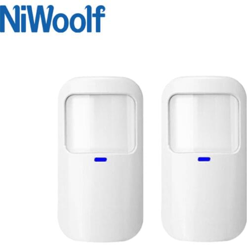 433MHz Wireless Infrared Detector Below 10kg PET Immune Wireless 1527 Code For Our Wifi / GSM / PSTN Home Security Alarm