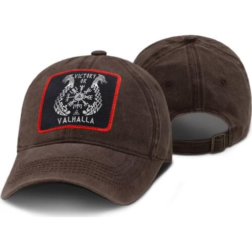 Mans Causal Baseball Caps Viking Vintage Print Summer Dad Hats Woman Hot Sell Trucker Cap Soild Color Sunscreen Baseball Hats