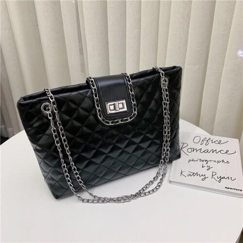 Big Purses And Handbags Luxury Designer Bags For Women 2020 New Luxury Handbags Brand Crossbody Bags With Chain Diamond Lattice