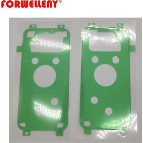 For SAMSUNG Galaxy S7 edge G935 Back Glass cover Adhesive Sticker Stickers glue battery cover door housing