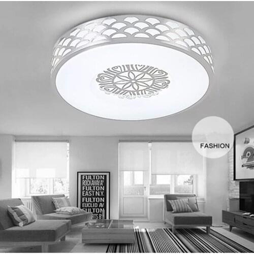 European luxury LED ceiling light lighting modern lamp living room bedroom kitchen surface mount remote control ceiling lamp