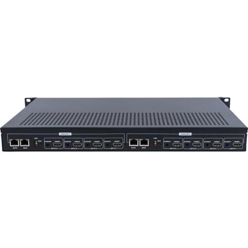 HWCODEC Y535L H264 H265 Encoder 8 Channels HDMI IPTV Encoder FHD 1080P Video Encoder for YouTube, Twich Live Streaming