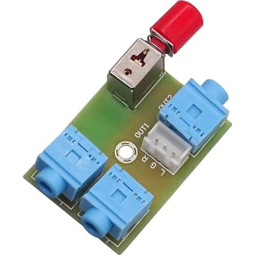 XH-M371 Audio Switching Module 3.5 Audio 2 into 1 Out Switch Switch Board Audio Socket Switch Diy Electronic PCB Board