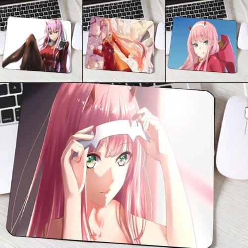 Mairuige So Cute Beautiful Anime Girls Darling In The Franxx 02 Hot Comic cartoon Pattern Mousepad Anti-skid Rubber Soft Mat