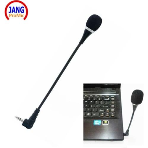 Professional Computer Microphone Mobile Phone Micrfone 3.5mm Stereo Jack Microfone for Amplifier Speaker Show Video Recording