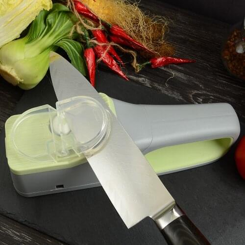 XYj Knife Sharpener Electric Scissors Shears Blade Grinding Non-slip Bottom Kitchen Knives Tool Accessory