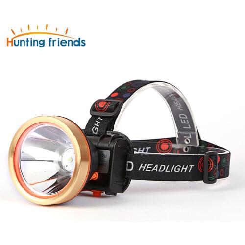 Hunting Friends Coon Hunting Lights Smart LED Headlamp 2 Light Modes Waterproof & Rechargeable Headlight Adjustable Flashlight