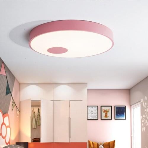 Simple colorful Small Ceiling For Children Bedroom Bathroom Kitchen Corridor Aisle Modern Lamps 2 color Home lighting DHL Free