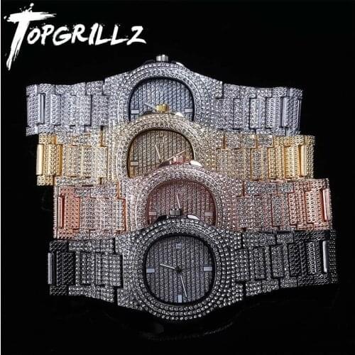 TOPGRILLZ Women's Watches With Rhinestones