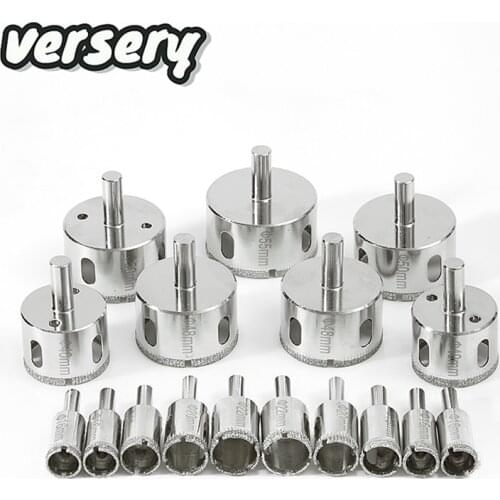 High quality 1PC 3-200mm glass core hole saw Diamond Drill Bits Use for Glass Tile Marble Granite Electric power drilling tools