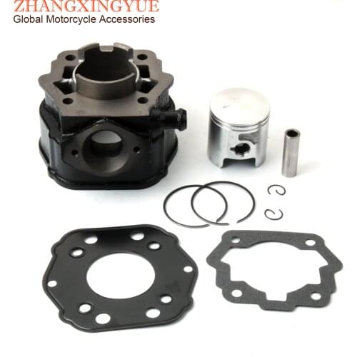 70cc Big Bore Cylinder7 Kit & 47mm Piston Kit & Cylinder Gasket for Derbi Senda X-Race X-Trem Enduro SM EBS050 Senda 50cc Euro2