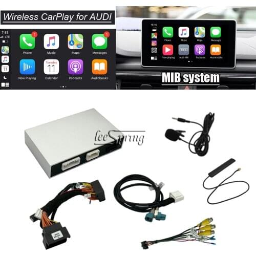 Wireless CarPlay Android Box for Audi MIB System CarPlay allows you to use iPhone functions safely while driving