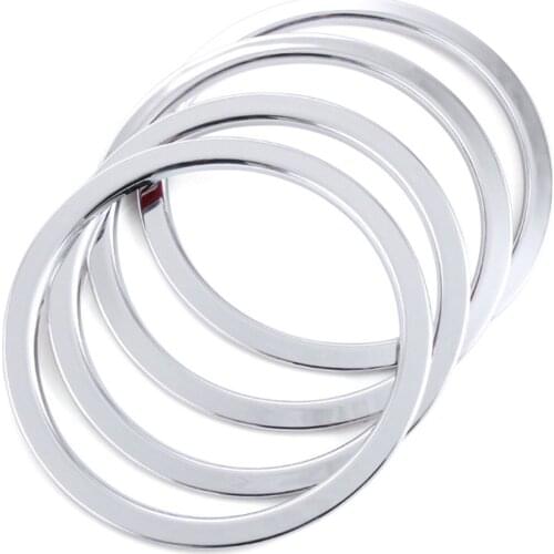 Chrome Door Trumpet Speaker Sound Box Cover Fit For Nissan Rogue Sport Qashqai J11 2014 - 2017 2018 2019 2020 Accessories