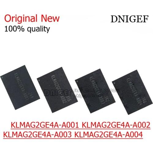 KLMAG2GE4A-A001 KLMAG2GE4A A001 KLMAG2GE4A-A002 KLMAG2GE4A A002 KLMAG2GE4A-A003 KLMAG2GE4A A003 KLMAG2GE4A-A004 Emmc BGA Chipset
