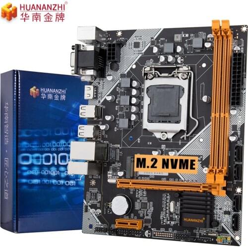Huananzhi H61 Motherboard LGA 1155 Socket for intel I3 I5 I7 Xeon CPU DDR3 RAM Memory computer mianboard for LGA1155 Slot CPU