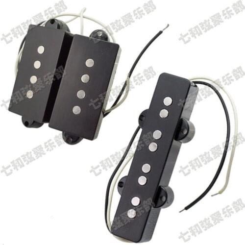 A set of 2 pcs 4 String Bass pickup Neck pickup and Bridge pickup for BASS Guitar guitar accessories