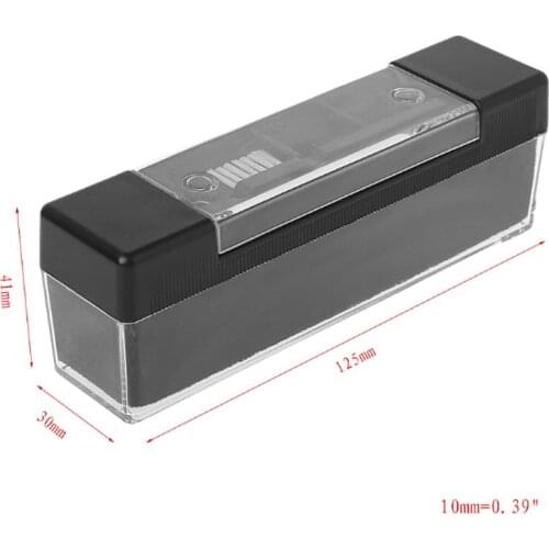 2021 New 1Set Carbon Fiber Velvet Anti Static Clean Brush Cleaner Remover for Phonograph Turntable LP Vinyl Records Cleaning Kit