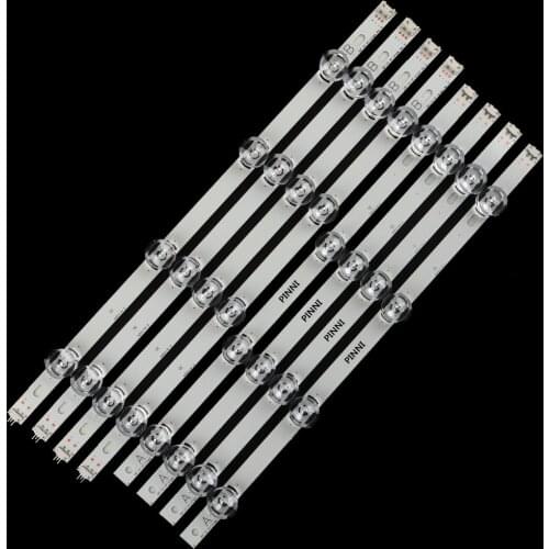 New Kit 8pcs LED strip Replacement for LG LC420DUE 42LF652 42LB5500 INNOTEK DRT 3.0 42 inch A B 6916L-1710A 6916L-1709A