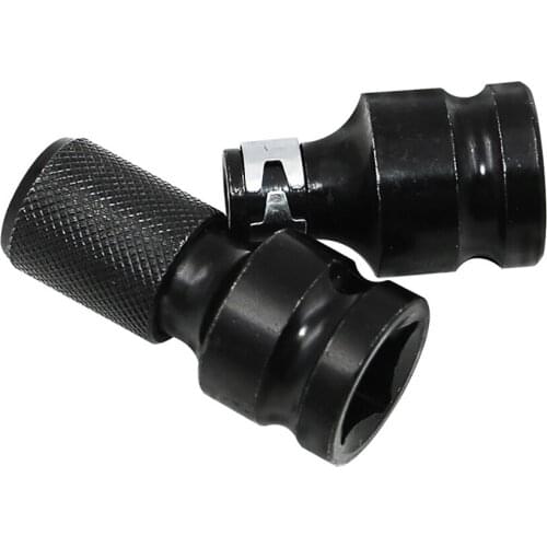 Screwdriver Bit Conversion Tool Adapter 1/2 Inch Square Drive To 1/4 Inch Hex Shank Quick Change Socket Adapter Impact Driver