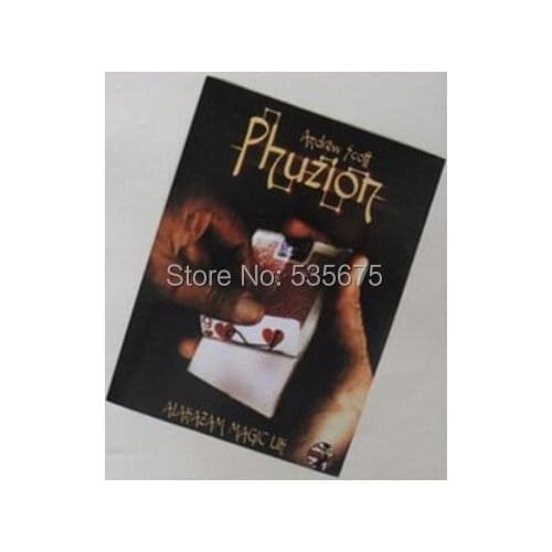 Phuzion (DVD+GIMMICK) - magic trick,card magic,classic toys,magic prop,Free shipping