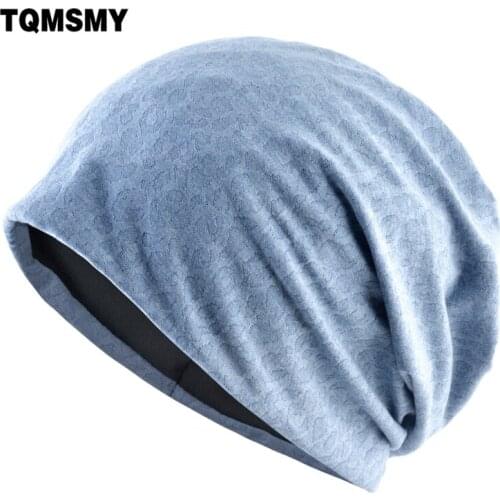 Spring Thin Beanies for Women Fashion Hat Ladies Turban Cap Autumn Mens Outdoor Streetwear Hip Hop Hat gorros Bonnet