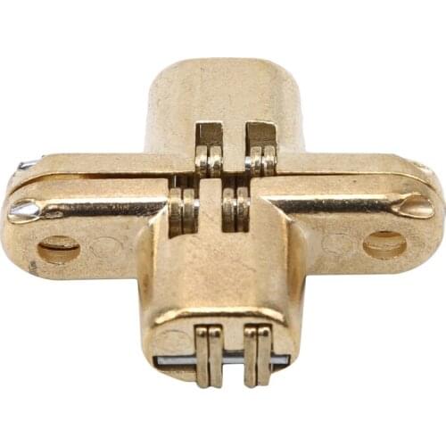 Zinc Alloy Material Hidden Hinge Cross Hinges Home Improvement Cabinet Door Furniture Hinge Hardware Accessories