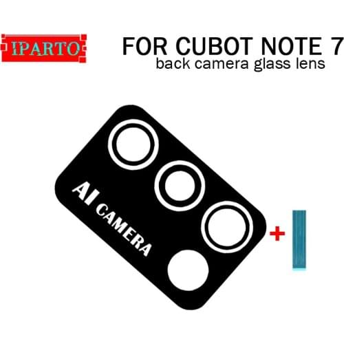 CUBOT NOTE 7 Back Camera Glass Lens 100% Original New Rear Camera Glass Lens Replacement For CUBOT NOTE 7 Cell Phone