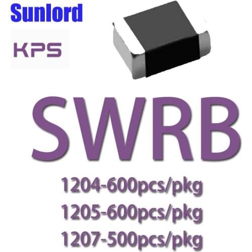 SWRH 1205S Wire Wound SMD Power Inductor Phones 3C 5G AI EMI Tele TV Video Audio Computer Navigation VR AR LED