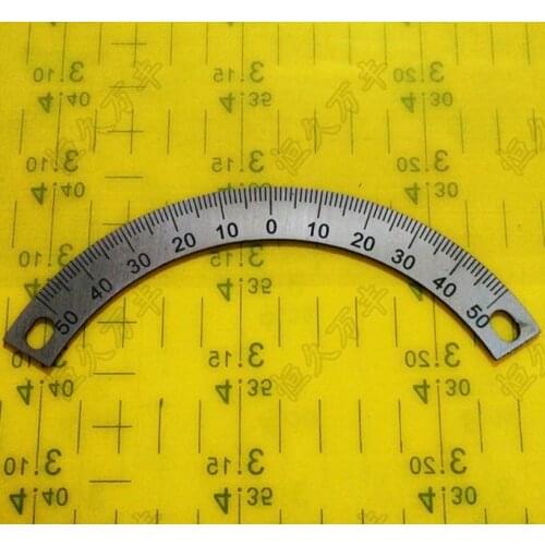 1pcs. outer diameter:160mm Graduated dial Semi-circle dial mechanical fittings Steel disc