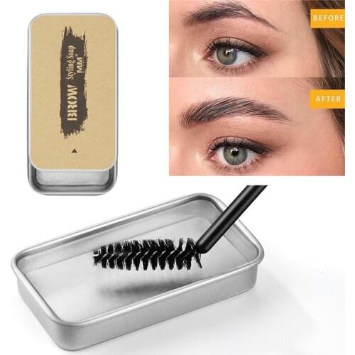 1pcs 3D Feathery Brows Setting Gel Waterproof Brow Styling Makeup Kit Lasting Eyebrow Gel Women Eyebrow Tint Pomade Cosmetics