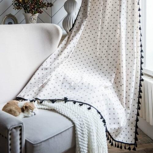 Cilected Cotton Curtains For Windows