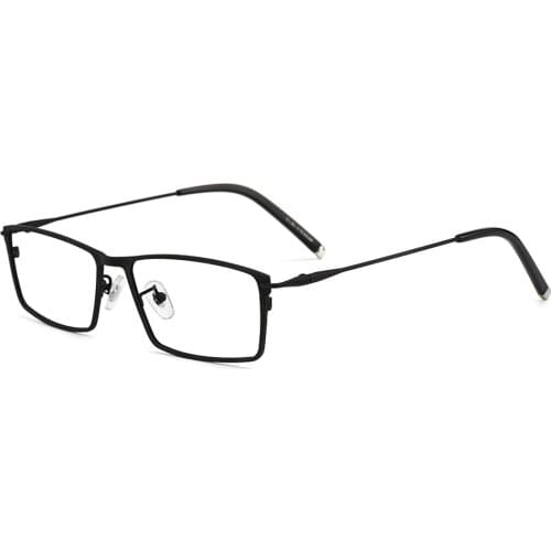 Gmei Optical Business Full Rim Ultralight Titanium Alloy Men Glasses Frame For Prescription Spectacles IP Electroplating S6602