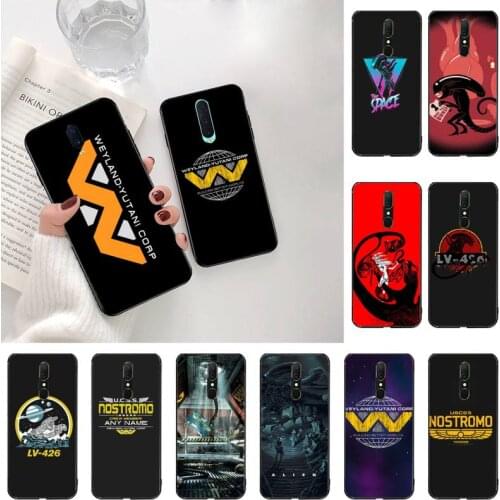 HPCHCJHM Aliens Hadleys Hope Nostromo DIY Painted Bling Phone Case For Oppo A5 A9 2020 Reno2 z Renoace 3pro Realme5Pro