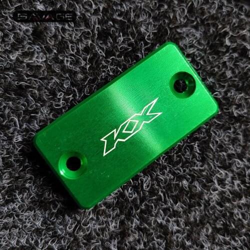 Rear Brake Reservoir Cover For KAWASAKI KLX 650 250R 300R 250S 230 KL250 Super Sherpa Motorcycle Accessories Parts Fluid Oil Cap