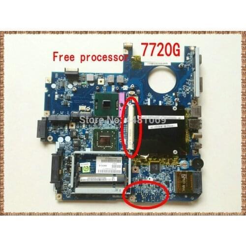 LA-3551P ICL50 MBAHH02001 ICK70 L13 L12 PM965 MotherBoard for Aspire 7720 7720G 7320G Laptop Motherboard With graphics card slot
