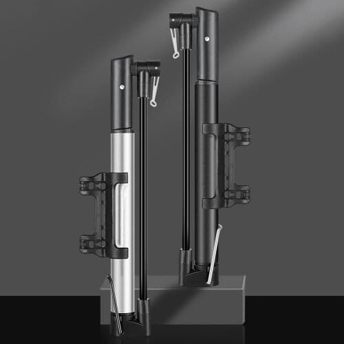 MTB Road Bicycle Pump Long Hose US/FR Valve Portable Cycling Tire Air Inflator насос для велосипеда bomba bicicleta