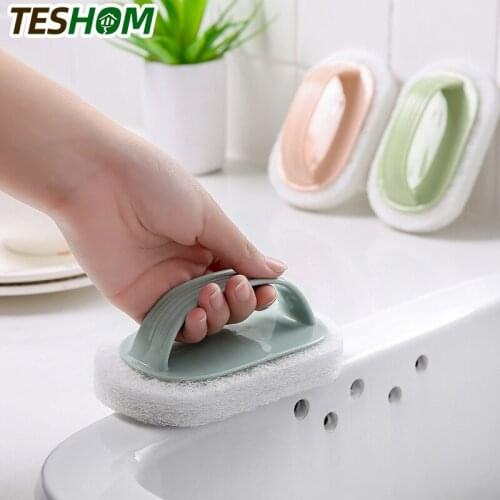 New Cleaning Strong Decontamination Bath Brush Magic Sponge Eraser Cleaner Cleaning Sponges for Kitchen Bathroom Cleaning Tools