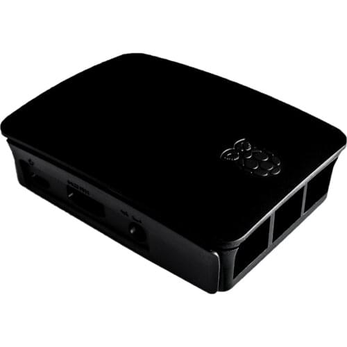 Raspberry Pi 3 3B 3B+ Official Case Black ABS Professional Enclosure Box Only For Raspberry Pi 3 Model B Plastic Protective Case