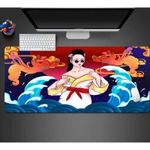 Modern Color Advanced Mouse Pad Fashion Best-Selling Natural Rubber Washable Non-Slip Game Mouse Pad Office Best Large Table Mat