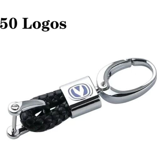 Zinc Alloy Universal Keychains For Changan BMW Volkswagen VW Audi HONDA TOYOTA Mazda Mitsubishi car keychain With Logo Key ring