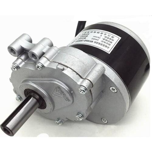 250W 24V 75Rpm / 120Rpm Low Speed Brushed Gear Motor, 44Mm Long, 17Mm Shaft Diameter, Dc Gear Brushed Motor for Electric Wheelch