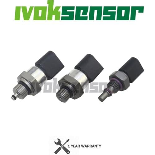 3Pcs a Set By Detroit Diesel Heavy Duty Oil Pressure Sensor Switch & Temp Temperature Sensor For Mercedes-Benz MB Freightliner
