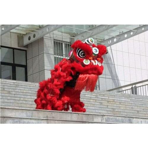 6 colors) Premium Lion Dance Costume Lion Dancing Southern Lion Dance Performance Spring Festival Double adult lions dancing
