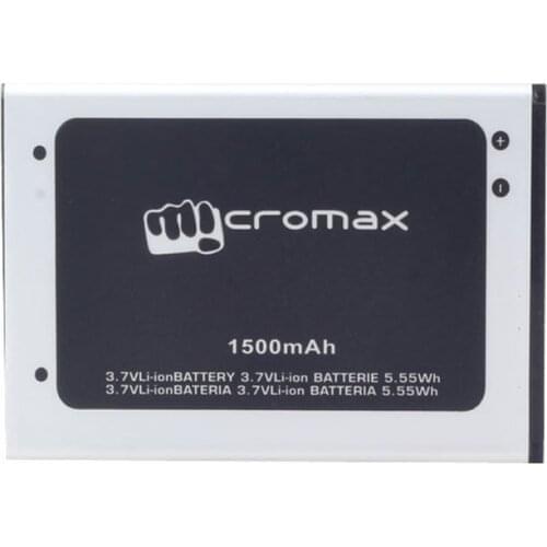 10pcs/lot For Micromax A28 A35 A36 A59 A61 A63 Battery 1500mAh Mobile Phone Accumulator