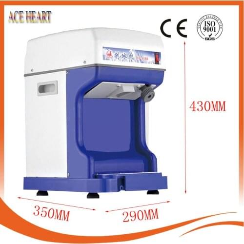 Free delivery of high-quality electric ice machine ice breaking speed 1.8KG/min makes work easier