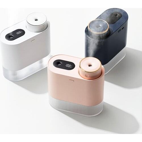 450ml Wireless Air Humidifier Aroma Diffuser 2000mAh Battery Portable Ultrasonic Mist Maker Fragrance Essential Oil Difusor Home