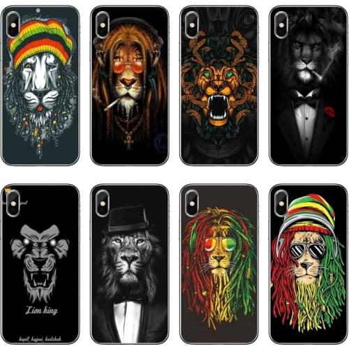 Lion Animal smoking Accessories phone Case For Huawei P30 P20 Pro P10 P9 P8 Lite Y5 Y6 Y7 Y9 P Smart Plus 2018 2019