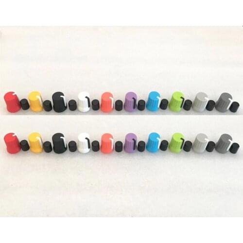 Colorful 20pcs/lot Rotary Control Knob fit For Pioneer XDJ-RX R1 RZ AERO DJM-T1 S9 DIY DJ