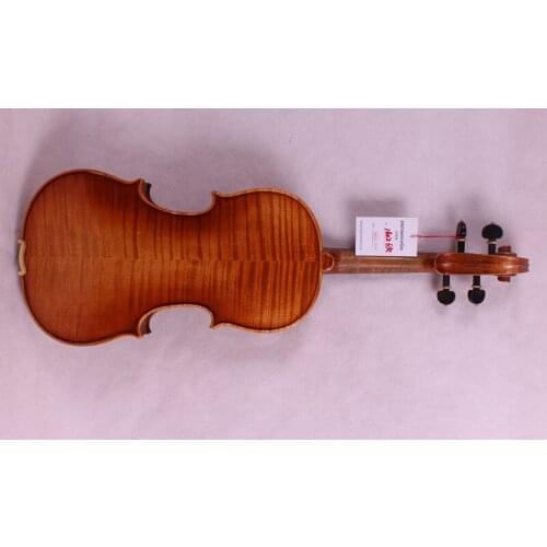 Good 4/4 Violin European wood Maple Master Level,Powerful Sound Top grade New #1601
